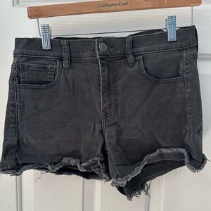 Express Women’s Black Jean Shorts (Size 8)